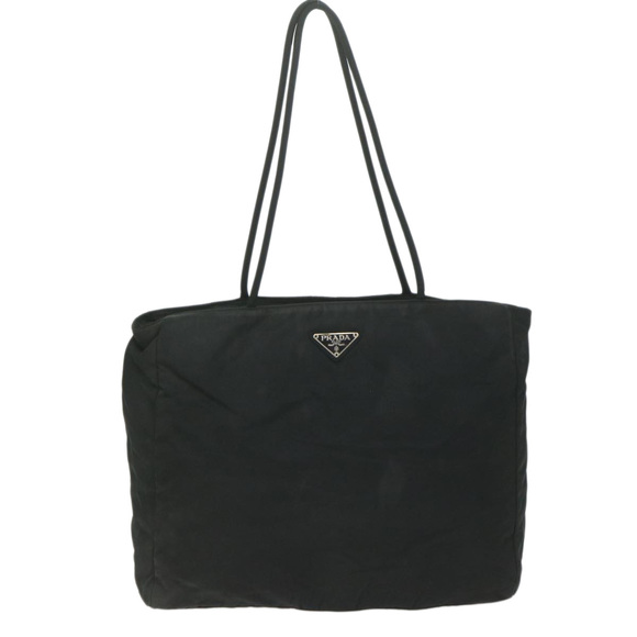 PRADA Tote Bag Nylon Black Auth bs10759 - Picture 13 of 16